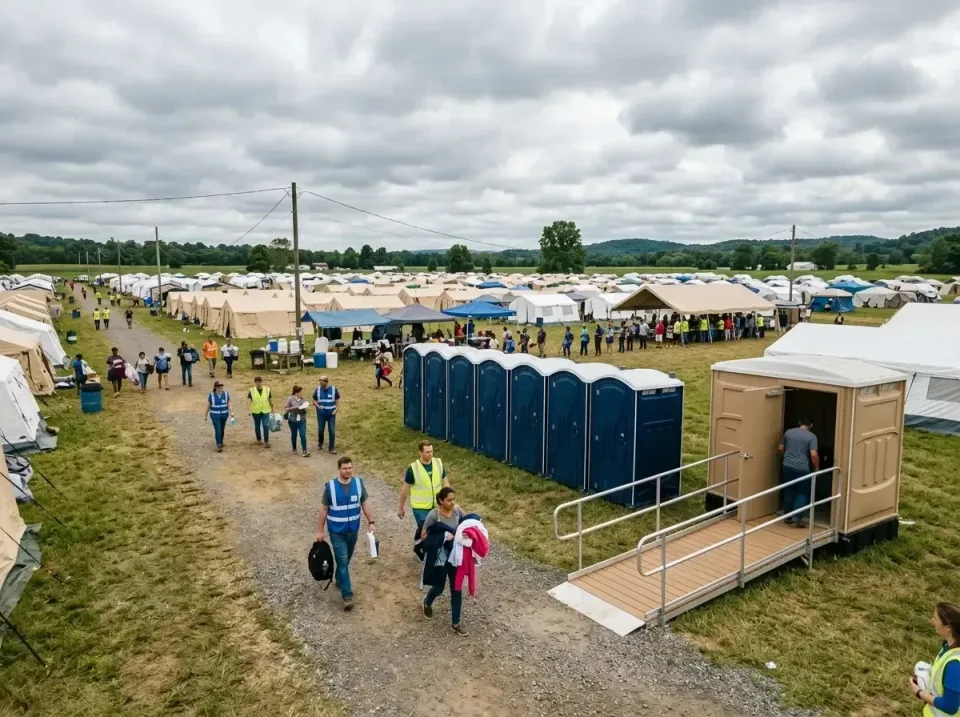 disaster-relief-camp-restrooms-010 — frequently asked questions, Dumpster & Portable Bathrooms Rental in Clio, MI